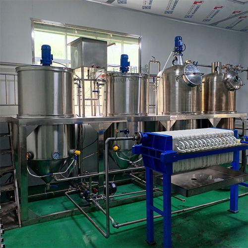 山柚油加工設備,茶籽油精煉設備